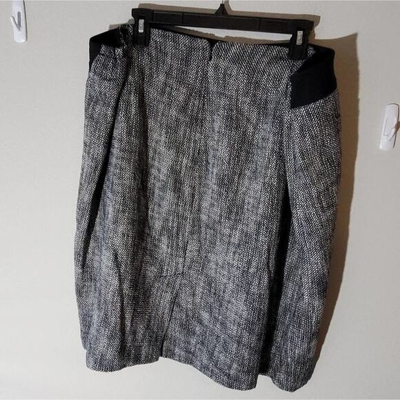 Talbots Tweed black white pencil skirt plus size 20W - Picture 5 of 9